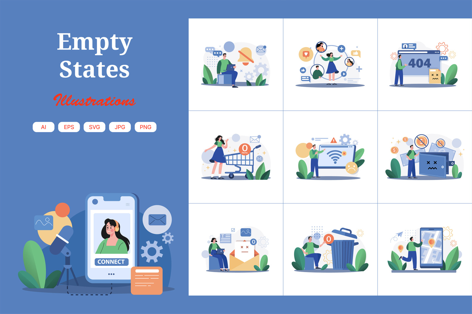 M499_Empty States Illustration Pack