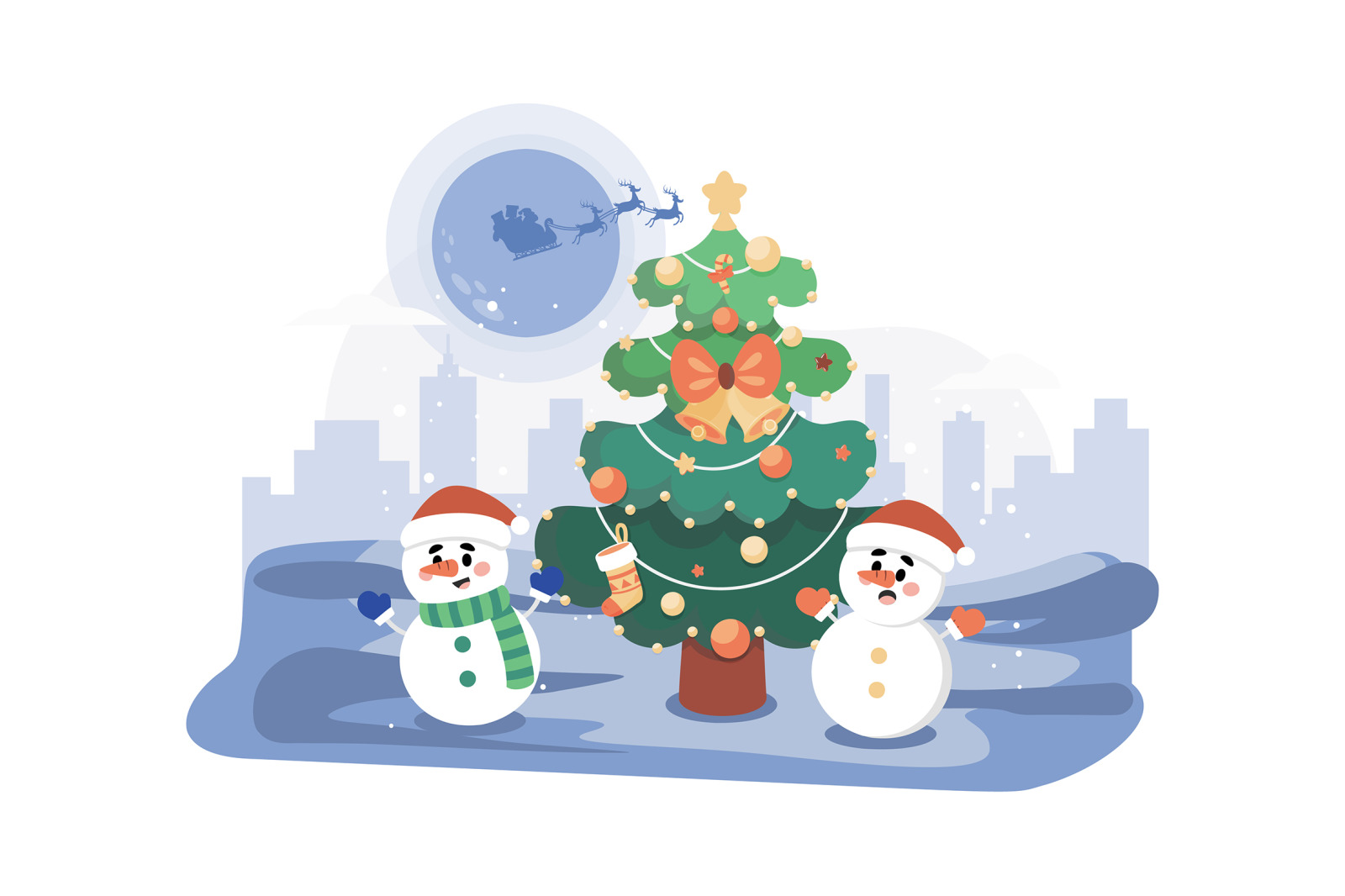 M500_Christmas Illustration Pack