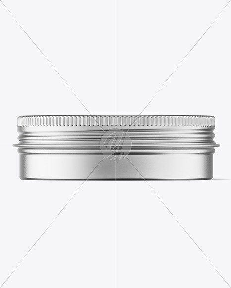 Metallic Jar Mockup