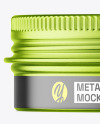 Metallic Jar Mockup Metallic Jar Mockup