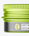 Metallic Jar Mockup