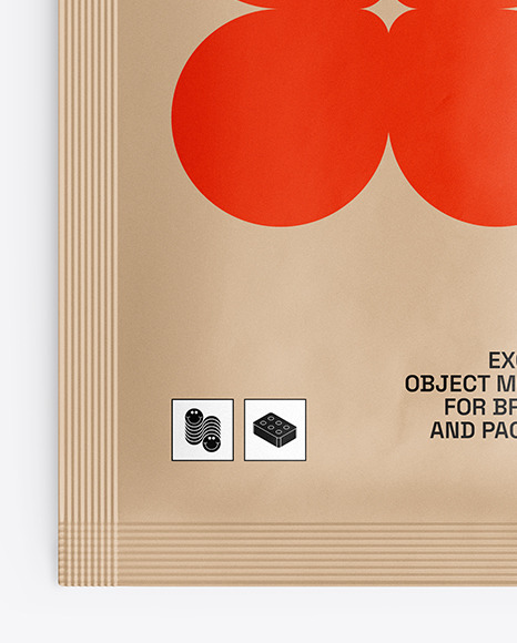 Paper Sachet Mockup