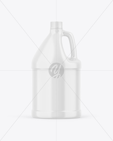 Glossy Jerry Can Mockup