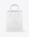 Paper Bag w/ Handles Mockup