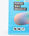 Paper Bag w/ Handles Mockup