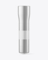 Matte Metallic Flashlight Mockup