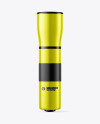 Matte Metallic Flashlight Mockup