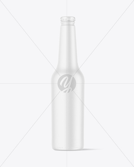Ceramic Beer Bottle Mockup