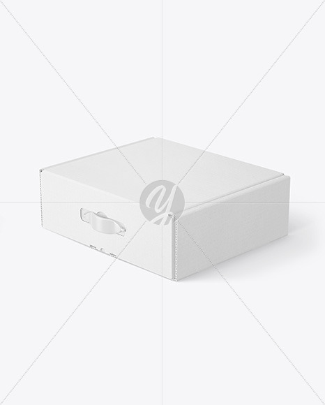 Corrugated Mailing Box Mockup