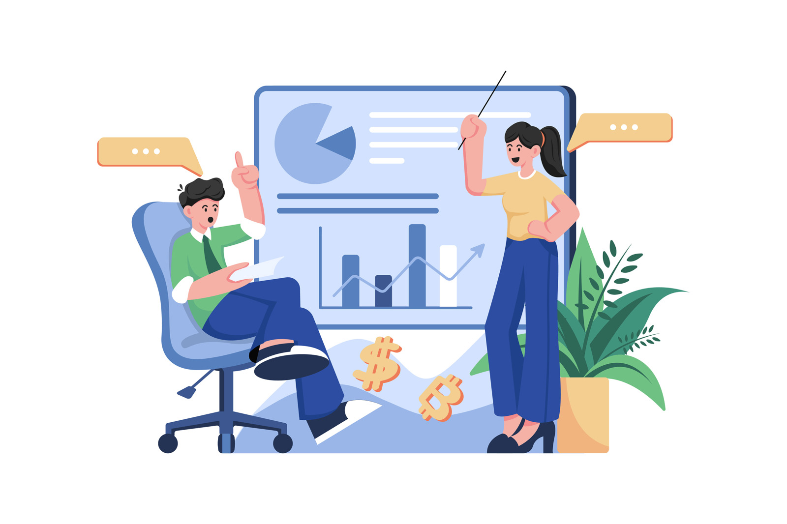 M502_Interview &amp; Hiring Illustration Pack