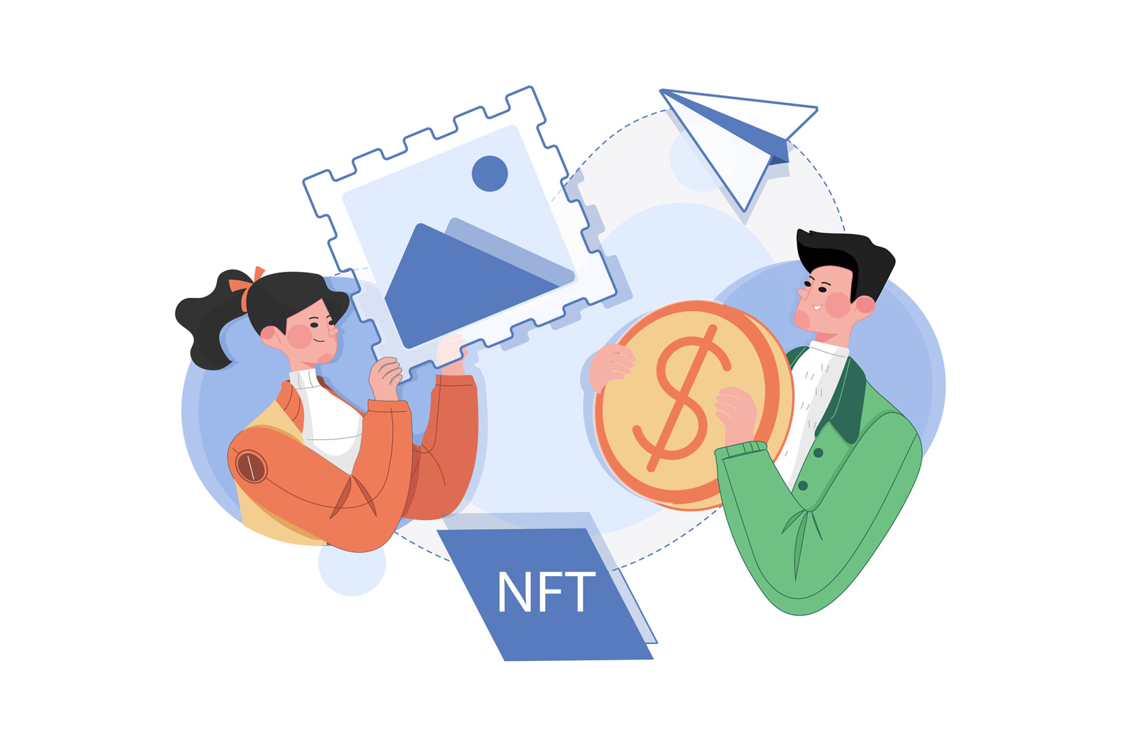 M505_NFT & Crypto Illustration Pack M505_NFT & Crypto Illustration Pack