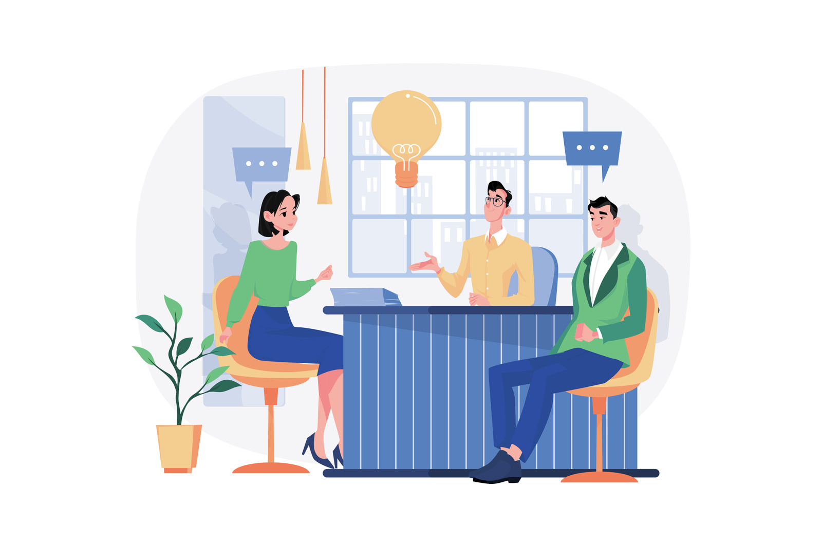 M489_Business Startup Illustrations M489_Business Startup Illustrations