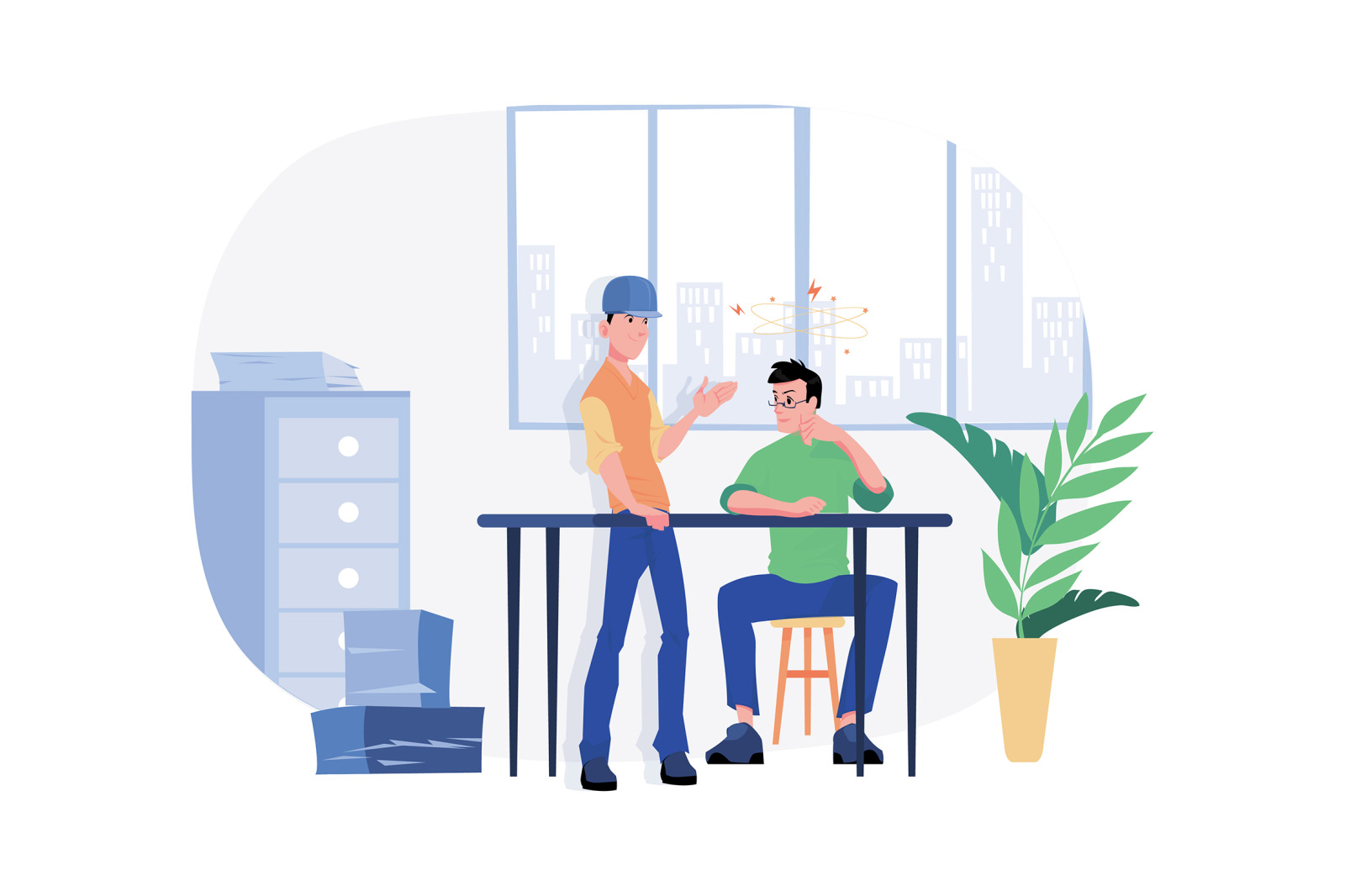 M489_Business Startup Illustrations M489_Business Startup Illustrations