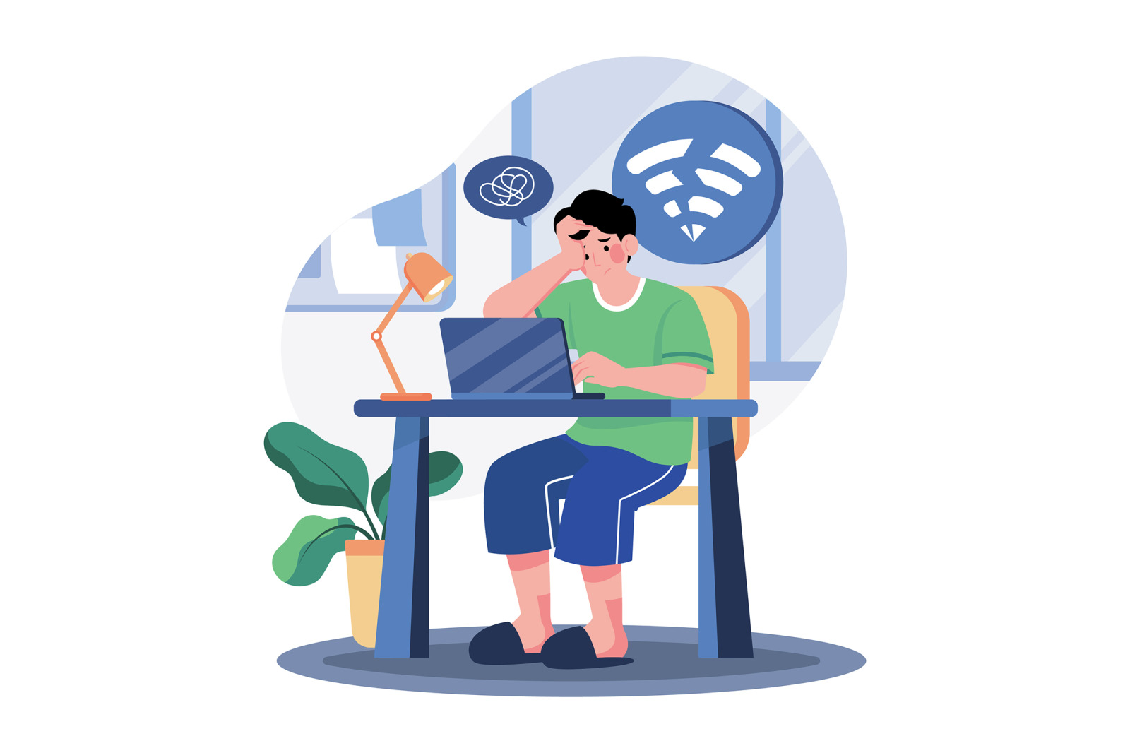 M508_Remote Working Illustration Pack