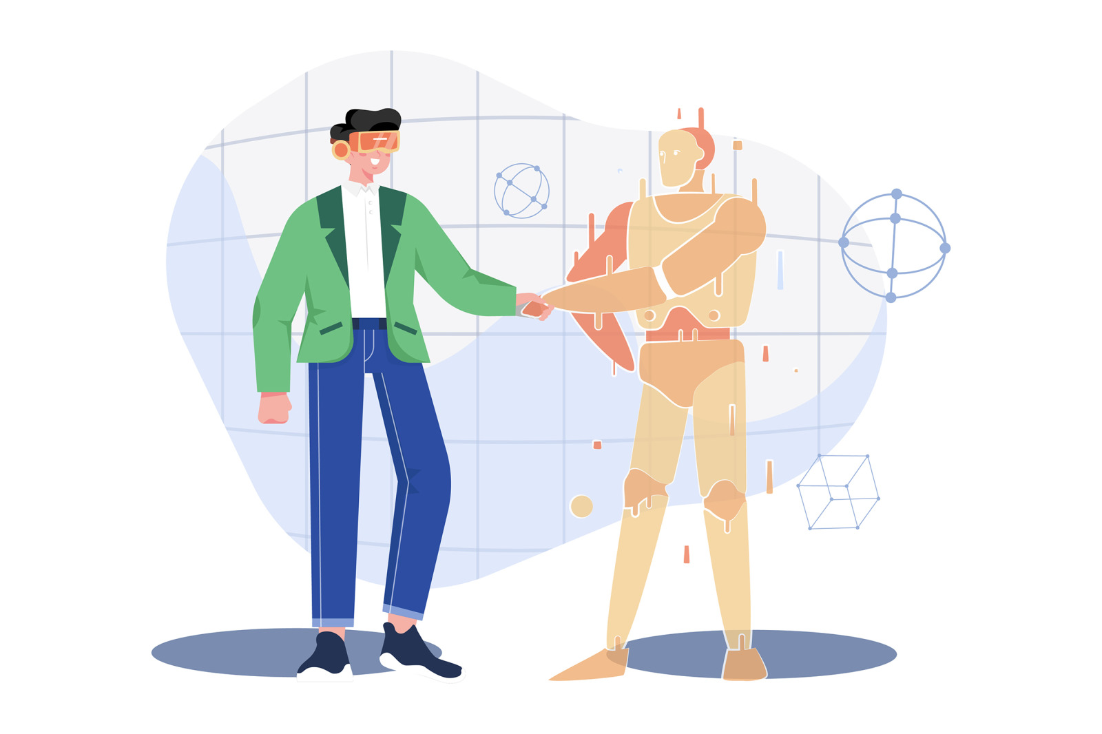M483_Metaverse Technology Illustration Pack M483_Metaverse Technology Illustration Pack