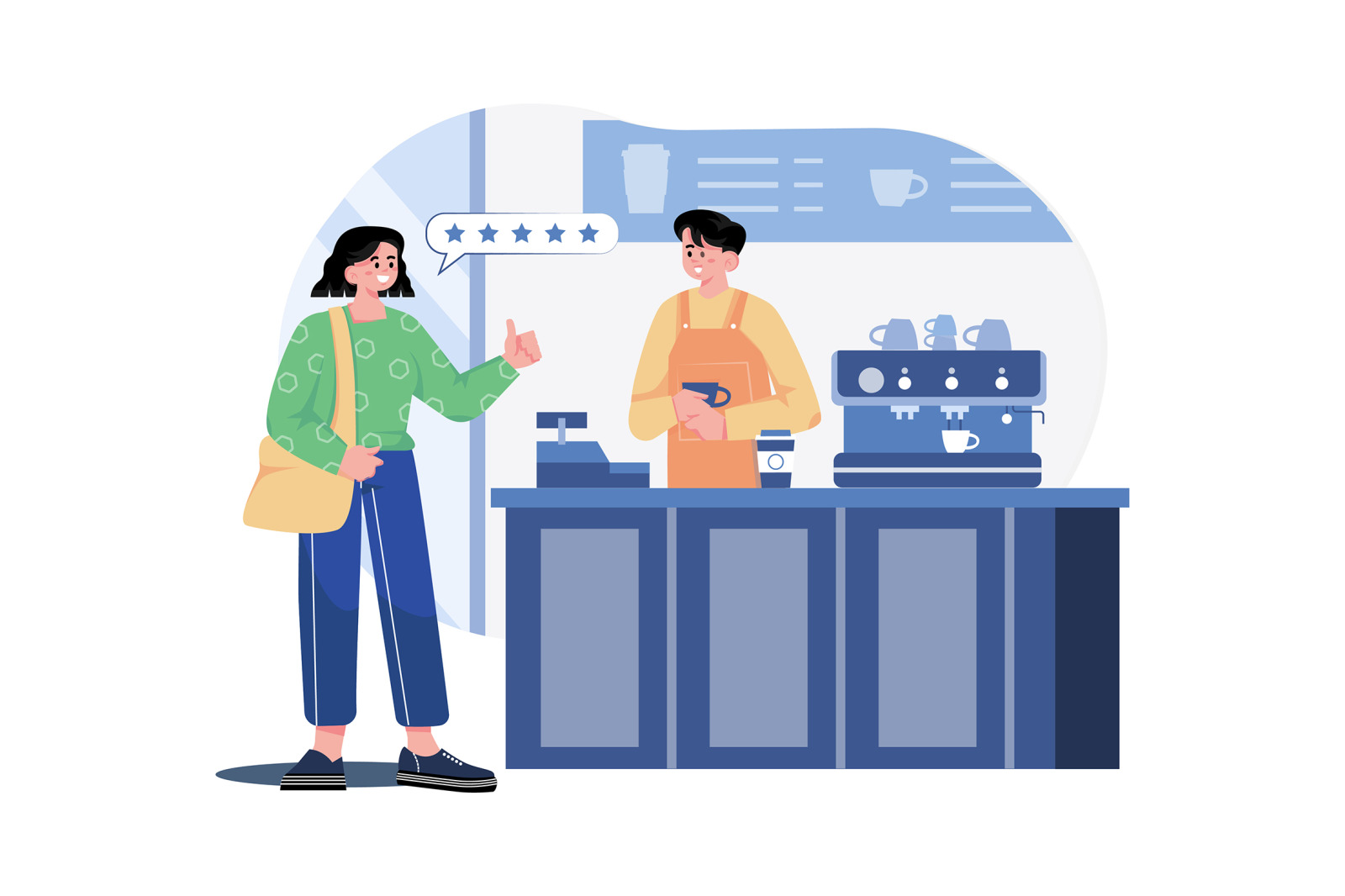 M487_Customer Review Illustration Pack M487_Customer Review Illustration Pack