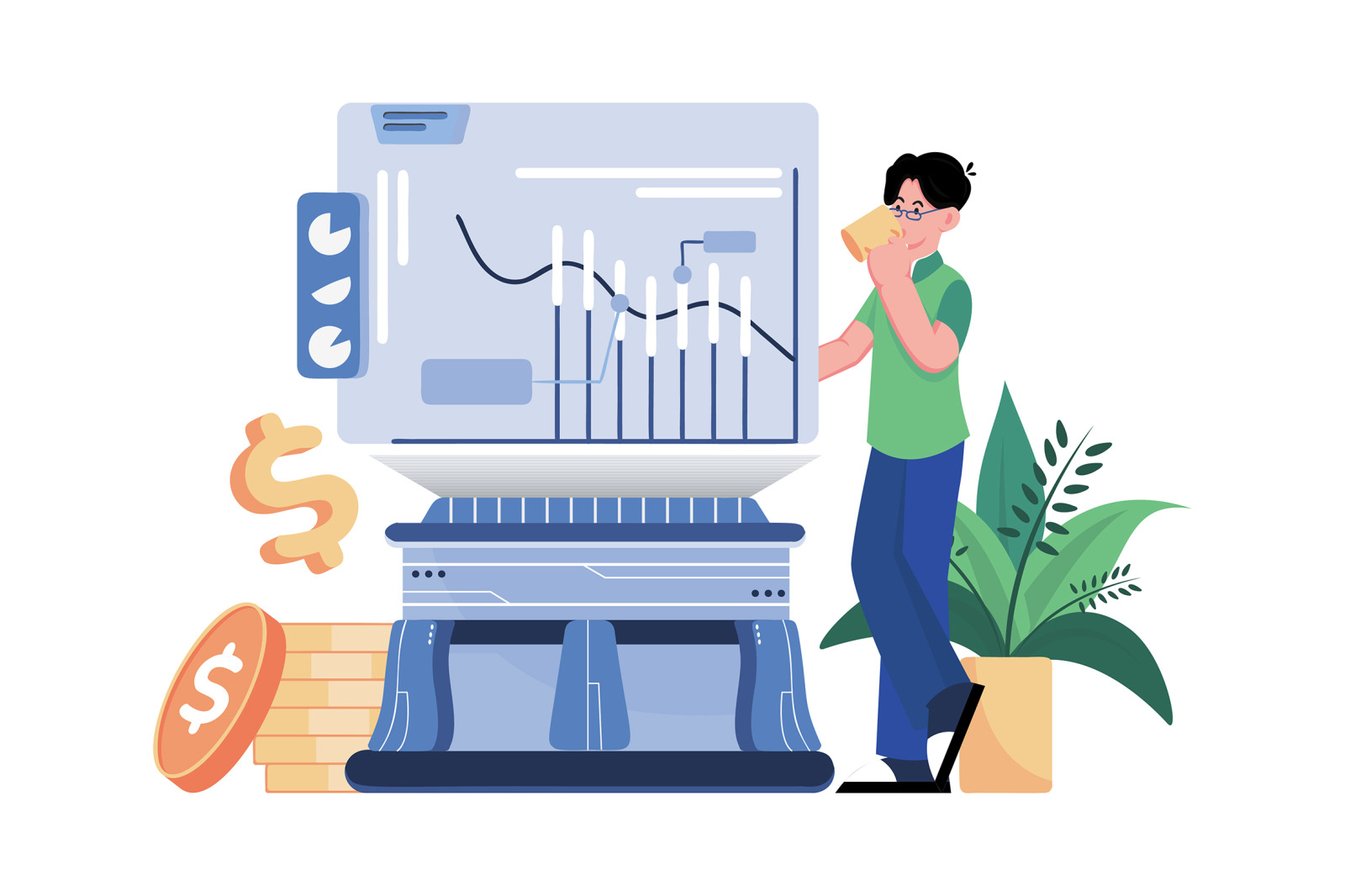 M471_Finance Management Illustration Pack M471_Finance Management Illustration Pack