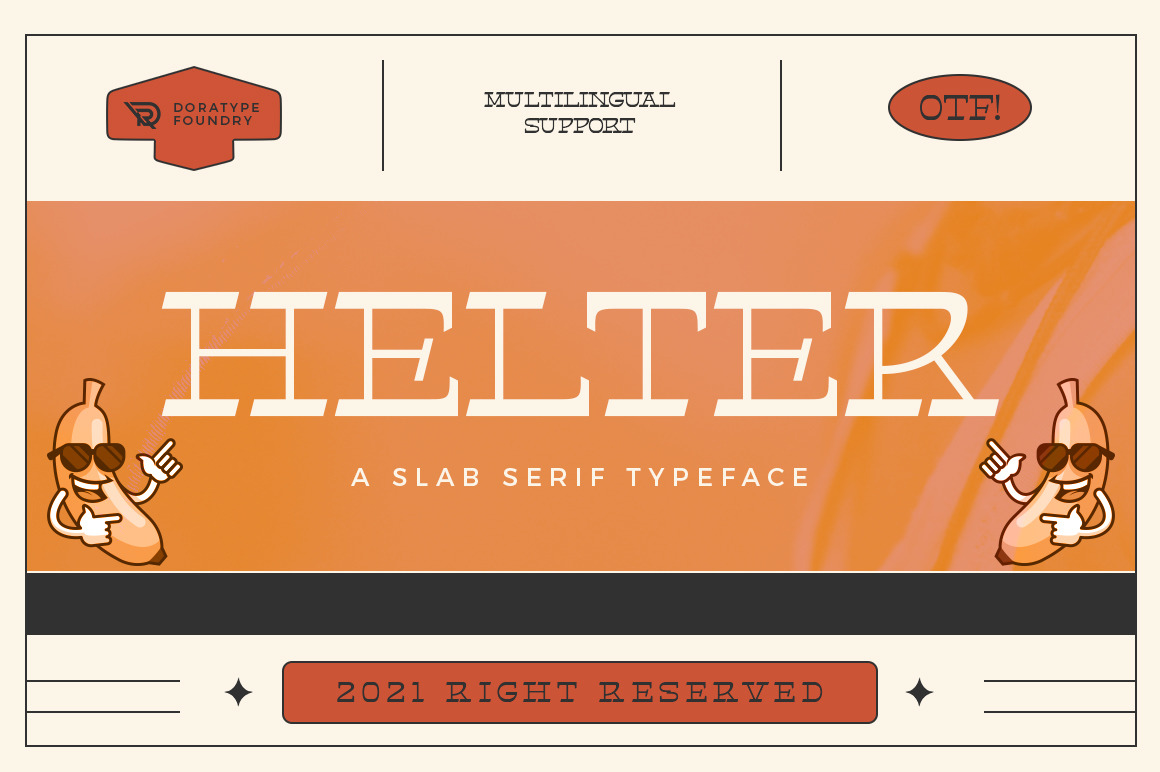 Helter Slab Font