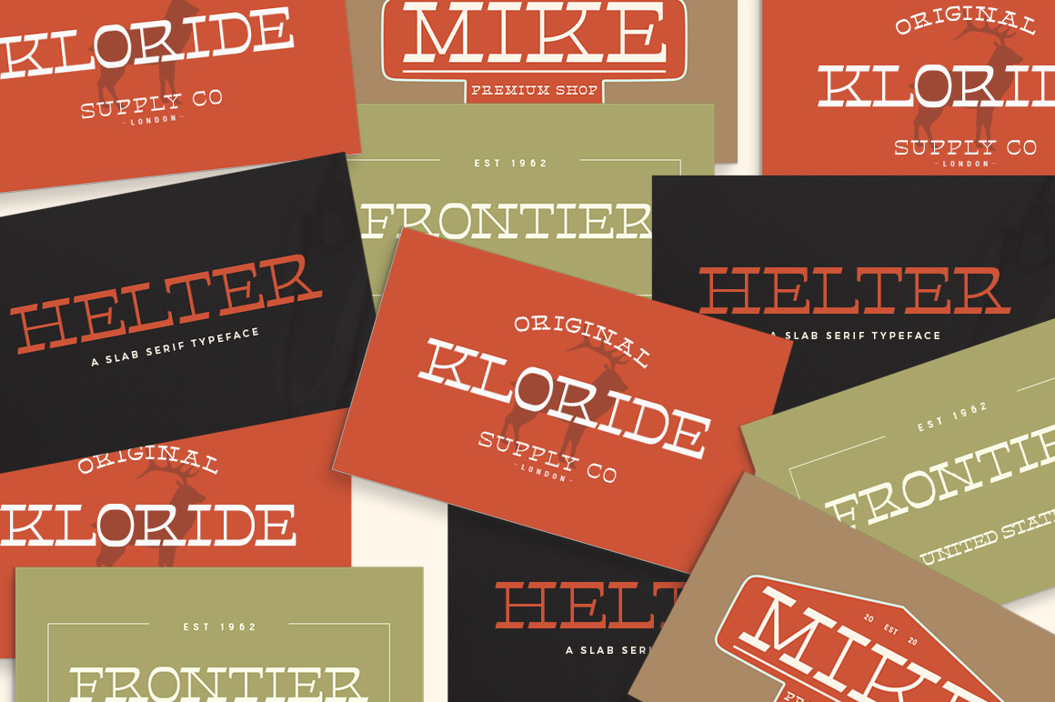 Helter Slab Font Helter Slab Font