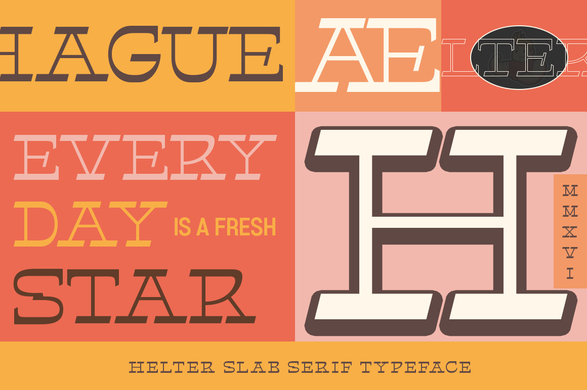 Helter Slab Font