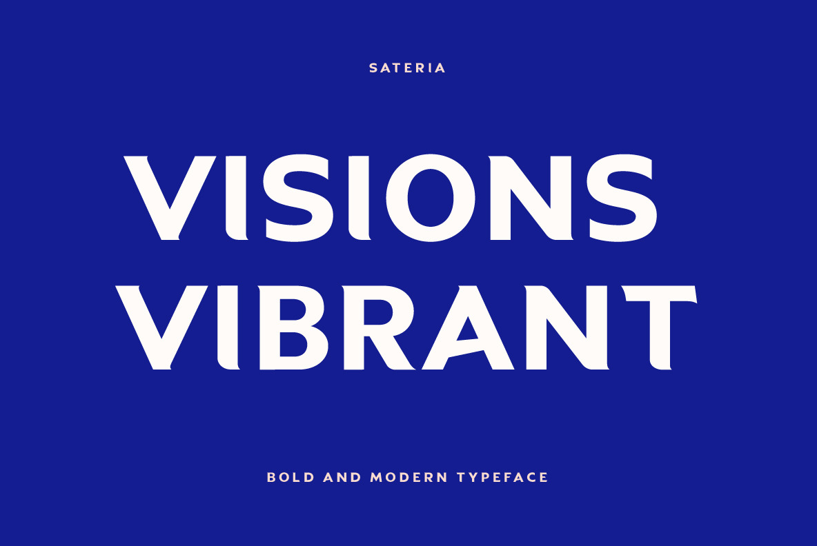 Sateria Modern Sans Serif Sateria Modern Sans Serif
