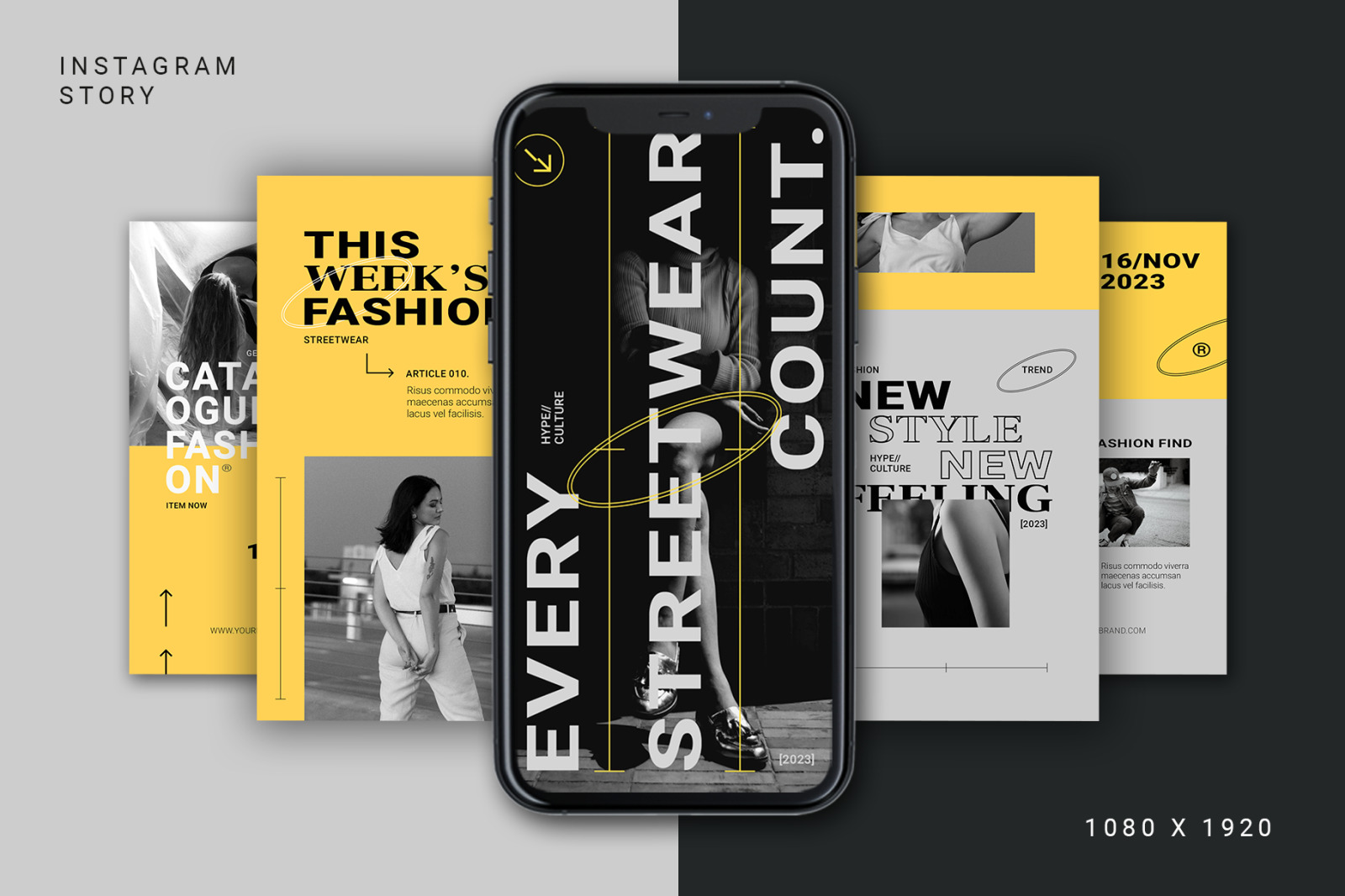 Yelloz Hype Instagram Stories Templates Yelloz Hype Instagram Stories Templates