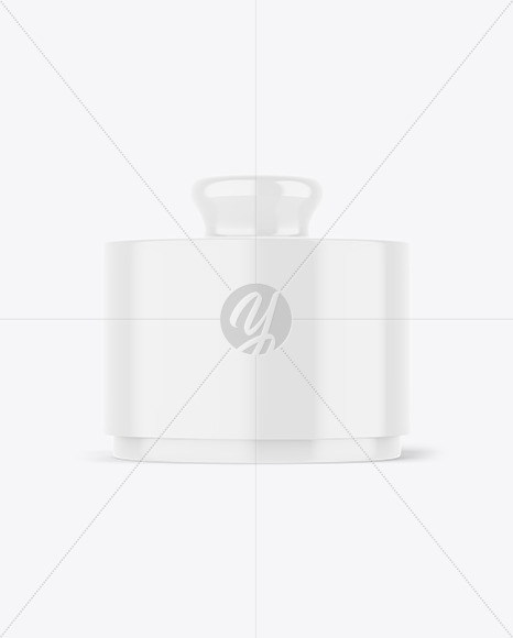 Glossy Cosmetic Jar Mockup