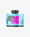 Glossy Cosmetic Jar Mockup
