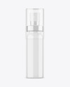Glossy Spray Bottle Mockup