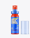 Glossy Spray Bottle Mockup