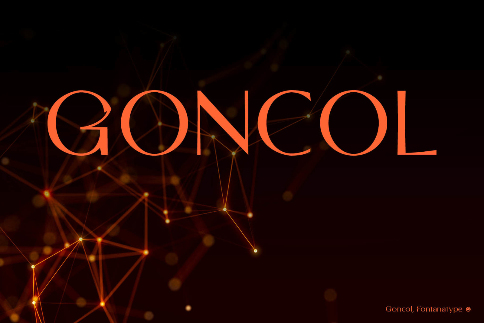 Goncol Font Goncol Font
