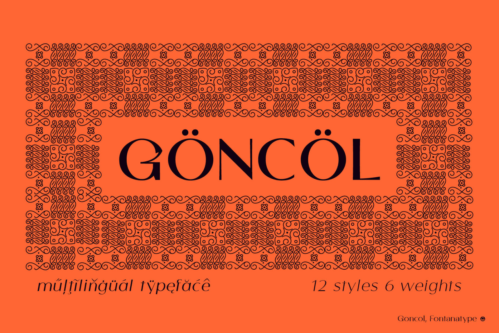 Goncol Font Goncol Font