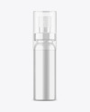 Metallized Spray Bottle Mockup
