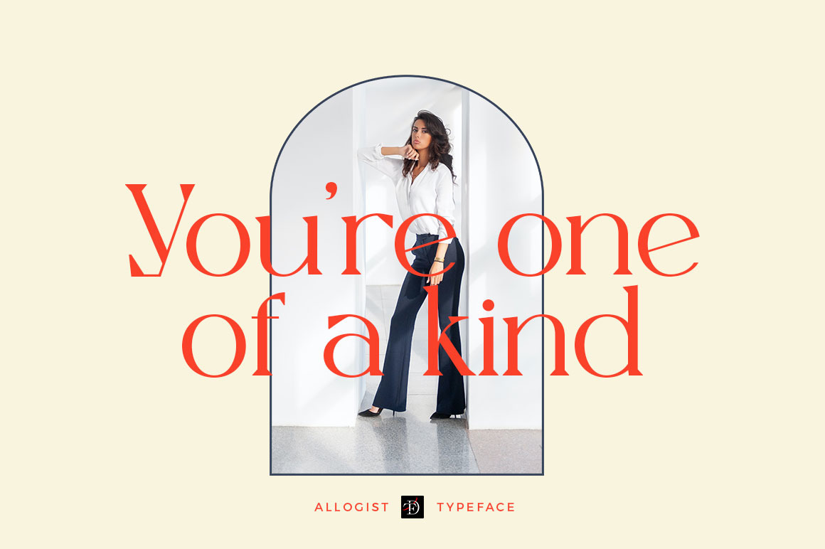 Allogist - Modern Typeface Allogist - Modern Typeface