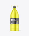 Metallized Bottle Mockup