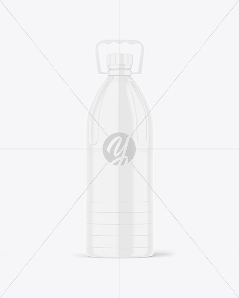 Glossy Bottle Mockup