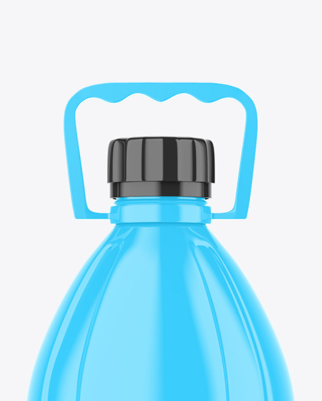 Glossy Bottle Mockup