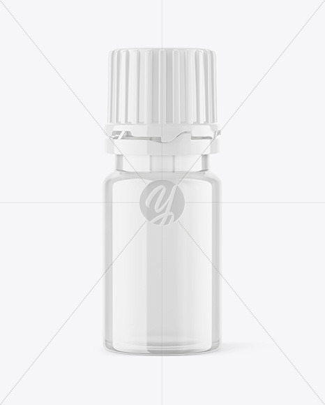 Clear Pills Bottle Mockup