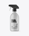 Matte Spray Bottle Mockup