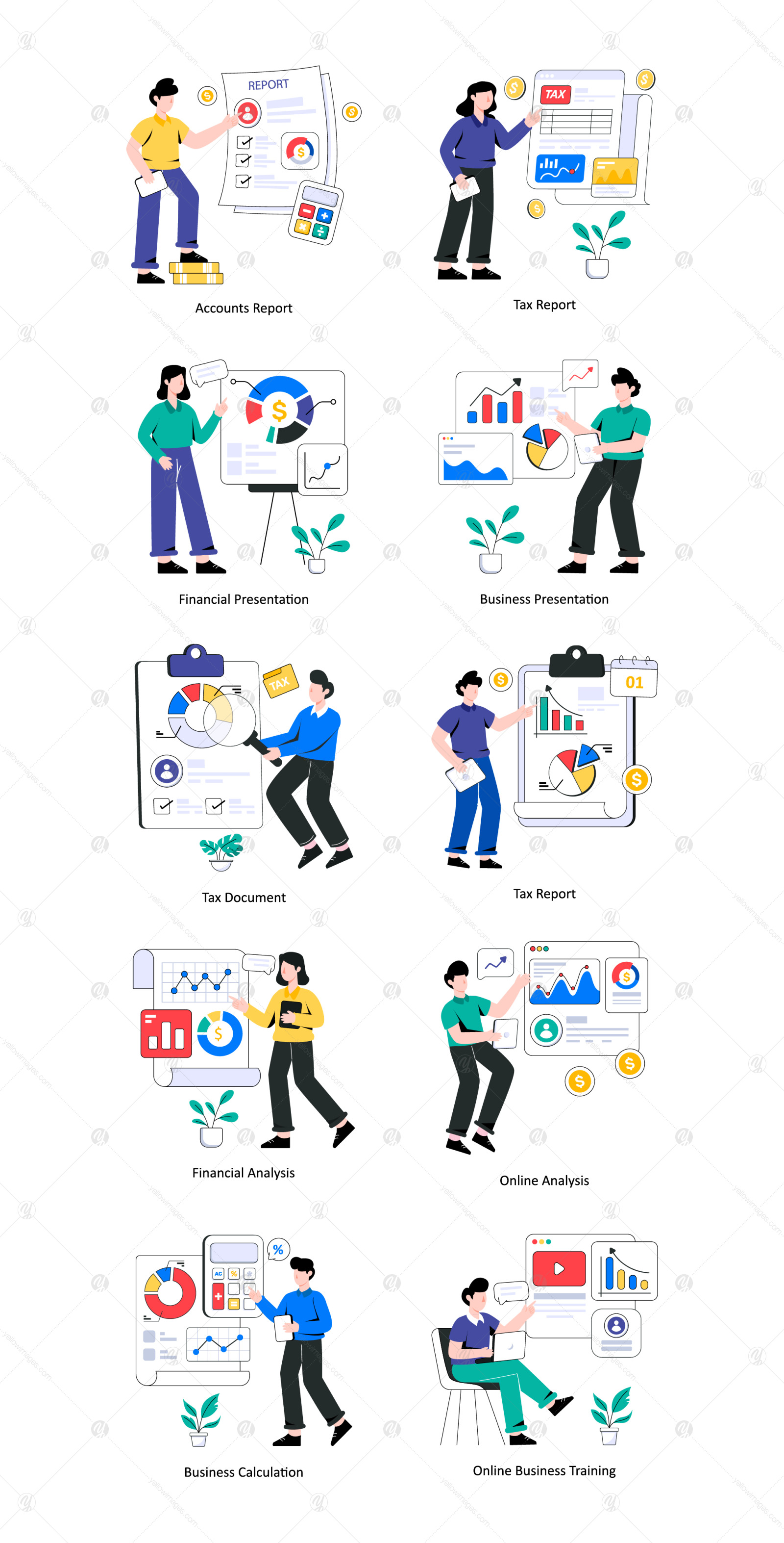 30 Accounting And Business illustrations 30 Accounting And Business illustrations