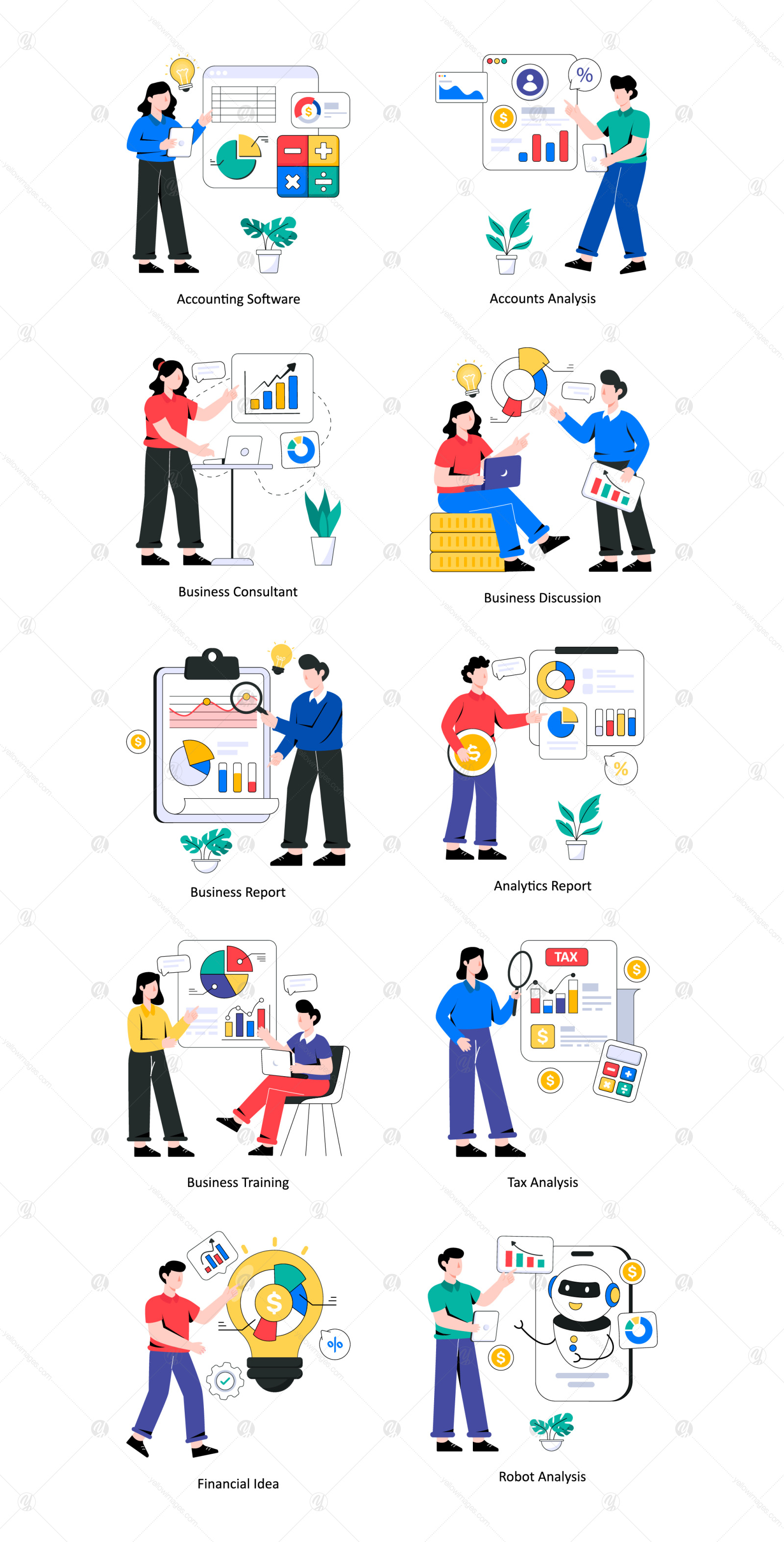 30 Accounting And Business illustrations 30 Accounting And Business illustrations