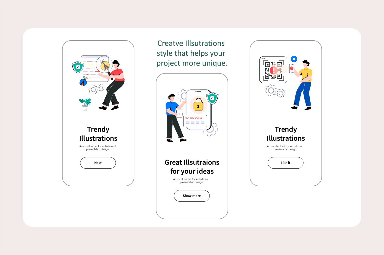 30 Cyber Security Illustration