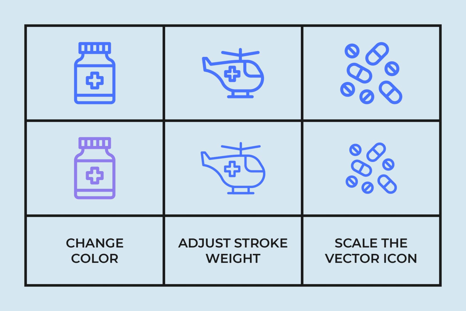 Medical Line Icons