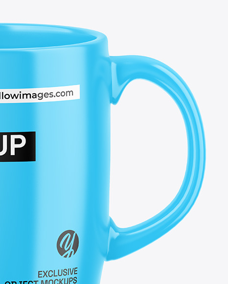 Glossy Mug Mockup