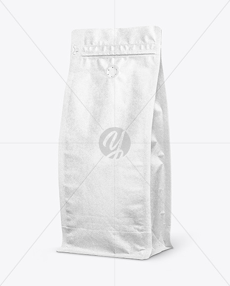 Kraft Paper Coffee Bag Mockup