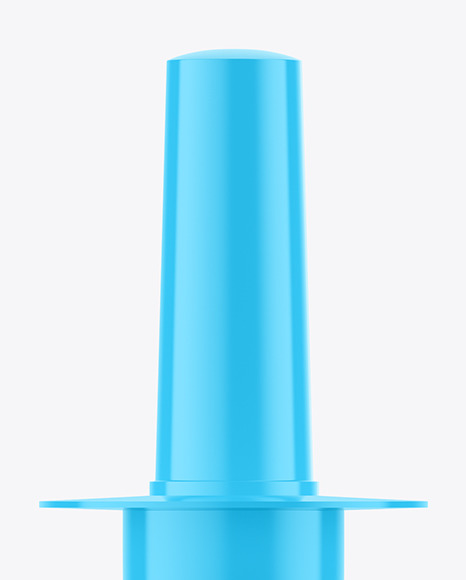 Glossy Nasal Spray Bottle Mockup