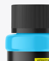 Glossy Plastic Jar Mockup