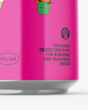 Aluminium Can With Glossy Finish Mockup