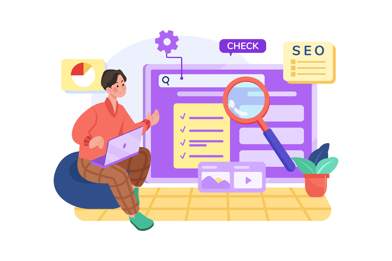 M692_SEO & Marketing Illustration Pack M692_SEO & Marketing Illustration Pack