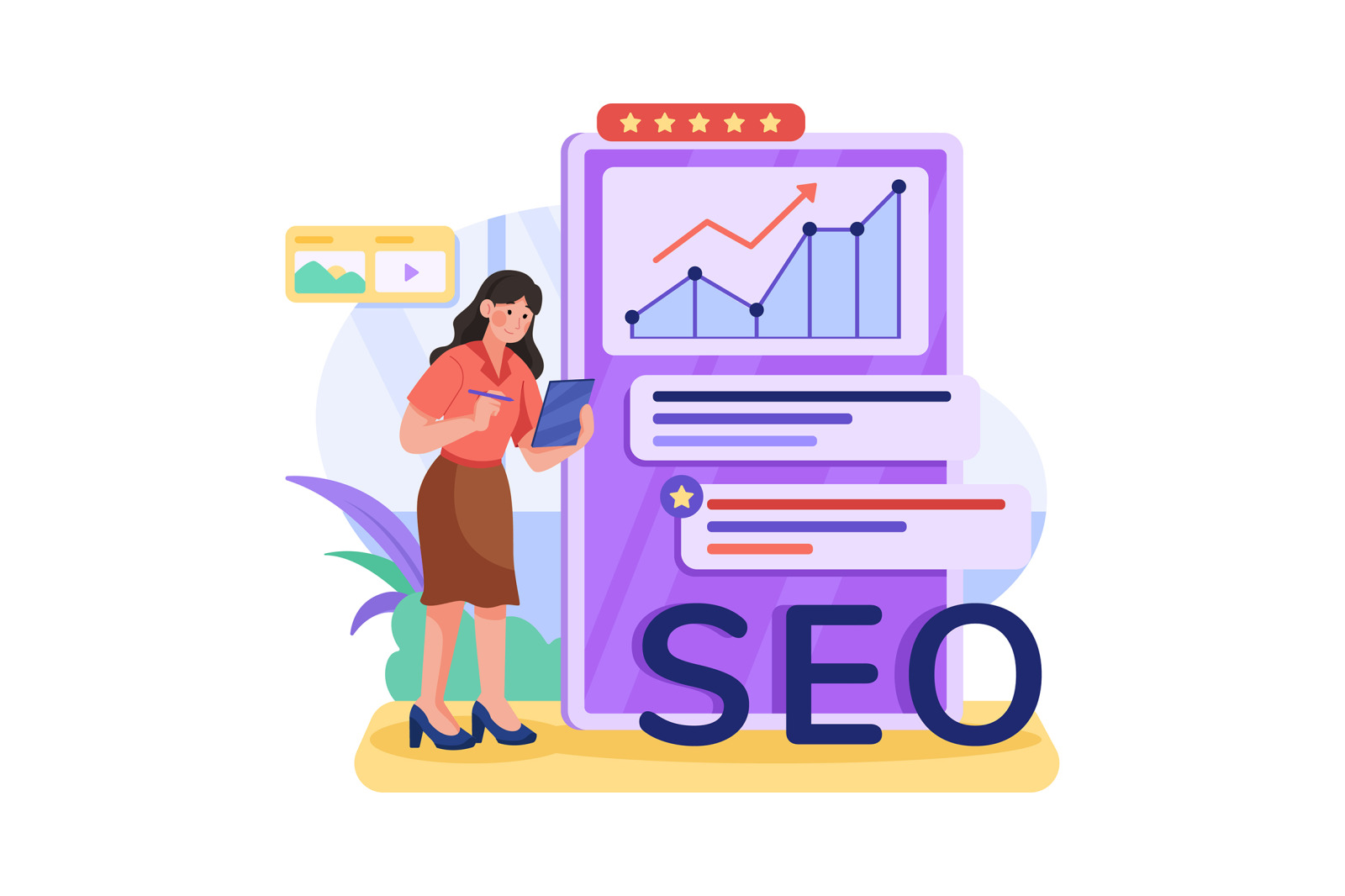 M692_SEO & Marketing Illustration Pack M692_SEO & Marketing Illustration Pack